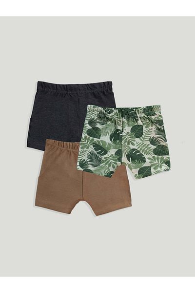 luay Unisex Cotton Leaves, Brown & Black : Stylish and Comfortable Everyday Wear (PO3) 6-9 M