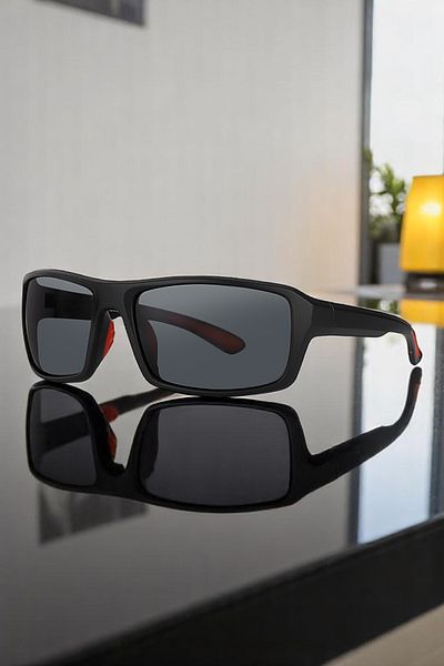 Daniel Klein 100% Polarized Uv400 Protection Black Color Original Rectangle Men's Sunglasses Dkg6274C4