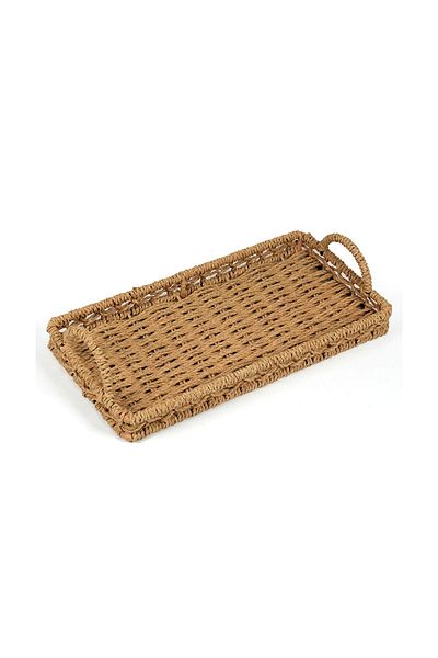 MATMEL Rustica Decorative Tray - Beige - 30 cm