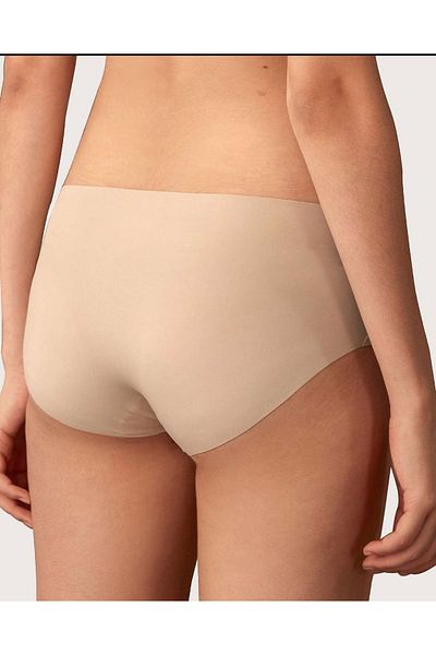 İmpavido 3-Pack High Waist Basic Laser-Cut Bikini Panties Kilot 3-Pack Colors White Black Ecru