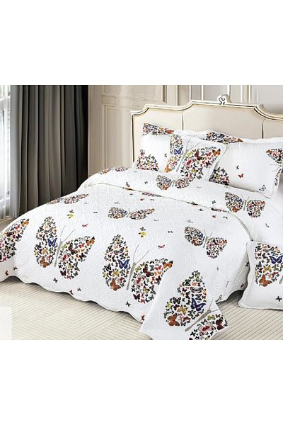 OEM Bedspread Set, 5 Pieces, 100% Cotton, Double Bed, 230×250 Cm