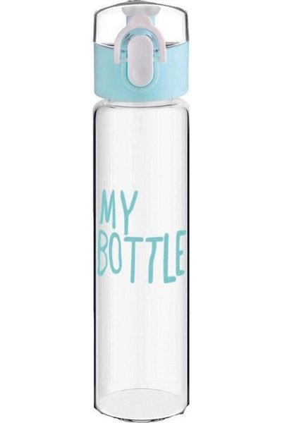TEKNO İSTANBUL Glass Flask 470ml Blue