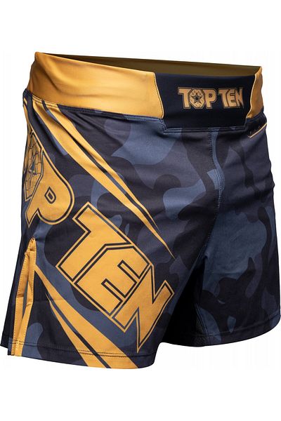 Top Ten Pantaloni scurti MMA „Black Force”, Top Ten, Camuflaj, S