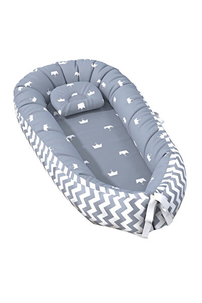 Yelajoy عش الطفل، مع وسادة، قابل للفصل والغسل في الغسالة، 100% قطن لحديثي الو...