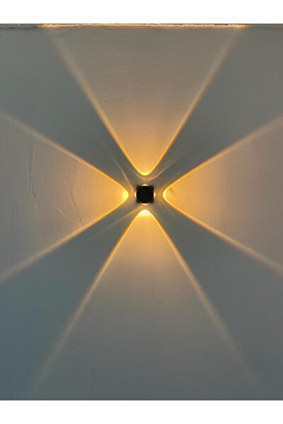 EKM29 ekim aydınlatma 4 Watt Dekoratif İç ve Dış Mekan Led Aplik, (Elektriğe ...