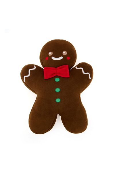 MATMEL Cookie Man Figured Pillow - Brown - 60X50 cm