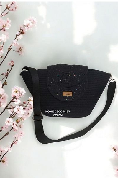 home decors by özlem Straw Shoulder Bag Midi Boy Shoulder Bag Daily Bag Beach Bag Handmade Handwork