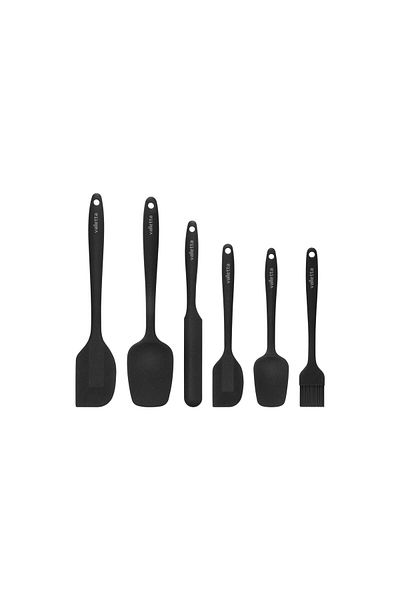 MATMEL Drongo 6-Piece Spatula Set - Black
