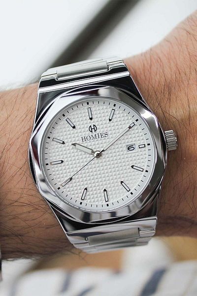 Homies Hm26298S01-1 Men's Wrist Watch with Steel Cord