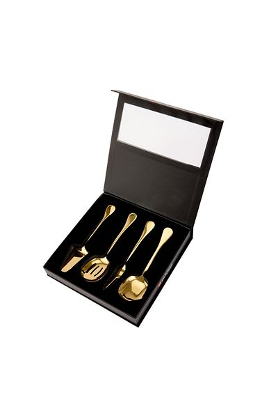MATMEL 4-Piece Service Set - Gold