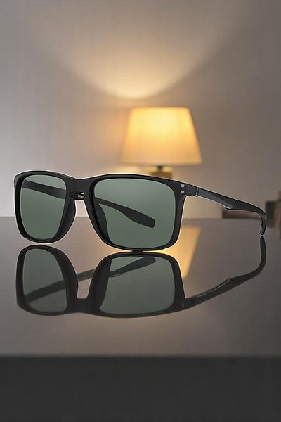 Daniel Klein 100% Polarized Uv400 Protection Black Color Original Rectangle Men's Sunglasses Dkg6250C2
