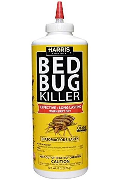 Harris مبيد بق الفراش، التراب الدياتومي (نصف رطل)