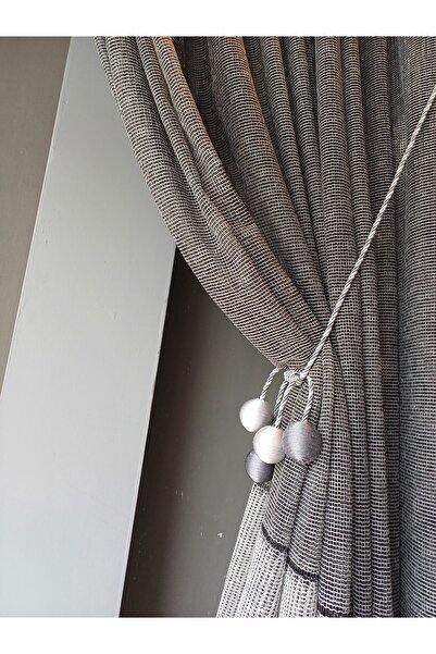 DİLETTO 4 Ball Braçol Cornice Mounted Curtain Accessory