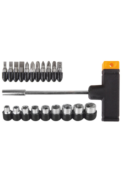 flores Trusa surubelnita tip T, capete interschimbabile, 21 piese