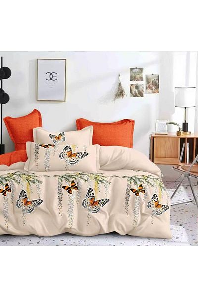 CHIRASO CHIRASO Finet Bedding Set, 6 Pieces, 2 Persons, Sheet 230x240, Quilt 200x230, 4 Pillowcases, Print