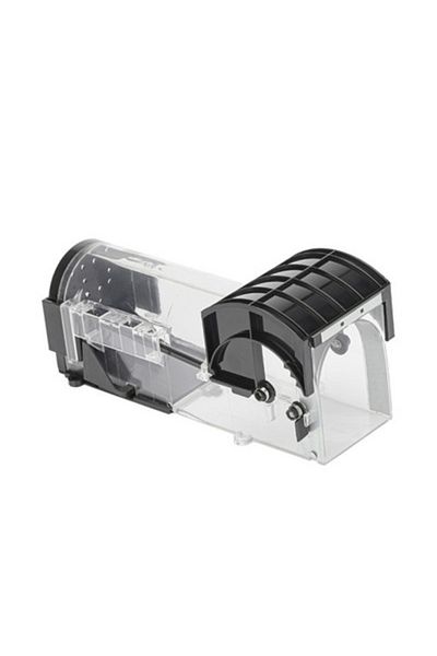 OEM Set 2 capcane pentru soareci, plastic, 32x8,5x8,5 cm, non-toxic, reutilizabila, negru/transparent