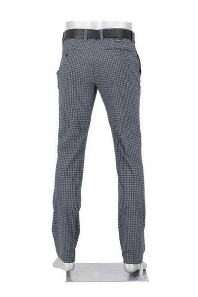 Alberto Rookie Revolutional Check Checkered Regular Fit Men's Trousers