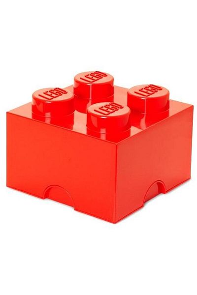 Room Copenhagen LEGO storage box 2x2 red - 40031730