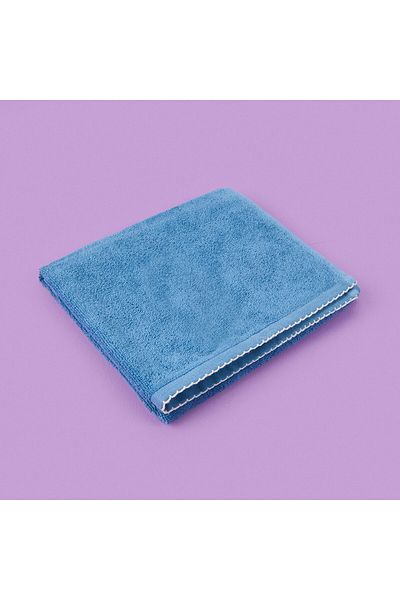 ASPARTAM Verena Face Towel - Blue - 50X70 cm
