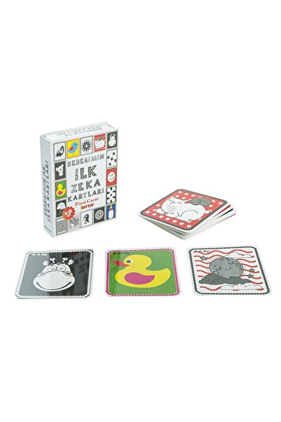 MATMEL Dıy Toy My Baby's First Intelligence Cards 0-12 Months (4 Pcs)