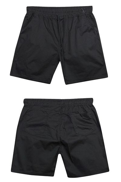 marufshop Men's Lace-Up Gabardine Shorts with Lycra Large Size Suitable for 120 - 157 Kilos