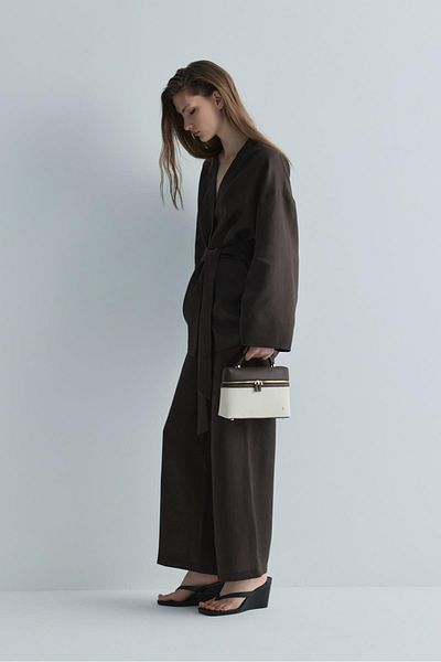 Suud Collection Кафява чанта Ora