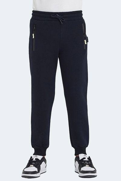 Slazenger Παιδικό αθλητικό παντελόνι LAMIS Unisex Navy Blue