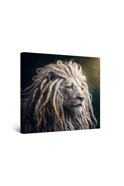 startonight Tablou DualView Startonight Leu Fantastic, luminos in intuneric, 80 x 80 cm