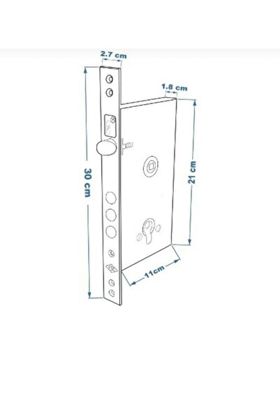 DAF ÇELİK KAPI SİLİNDİRLİ MONOBLOK ALT KİLİT BARELSİZ