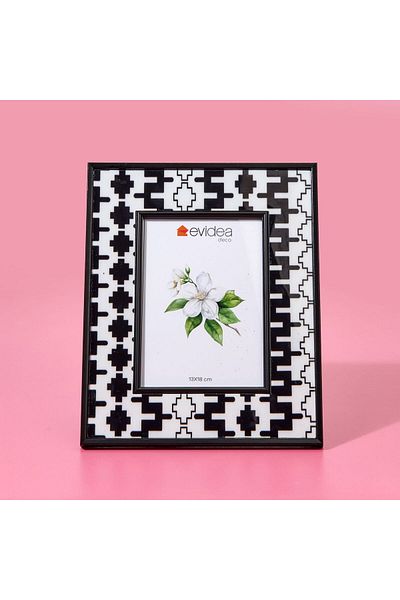 ASPARTAM Blanco Frame - White / Black - 13X18 cm