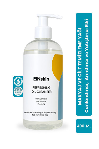 Canlandırıcı Cilt Temizleme Yağı 400 ml