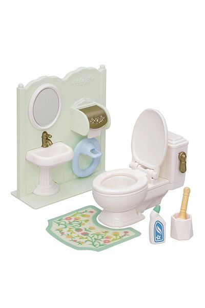 ADORE OYUNCAK 5740 Sylvanian Families Toilet Set (Figures Not Included) +3 Years