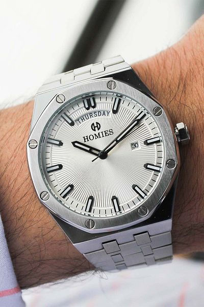 Homies Hm26098S01-2 Men's Wrist Watch with Steel Cord