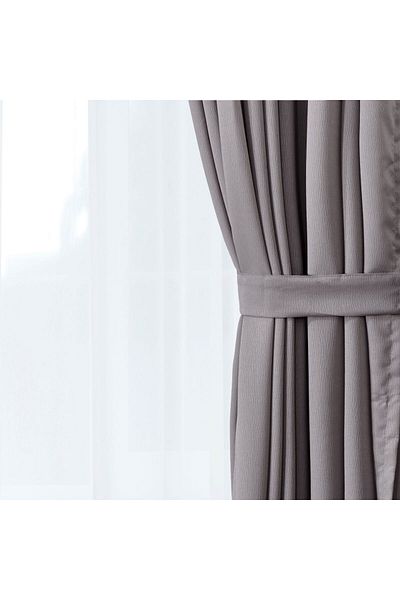 MATMEL Wave Background Curtain - Gray - 300X270 cm