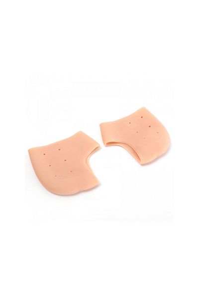 OEM Set of 2 silicone heel protectors, universal size, skin color