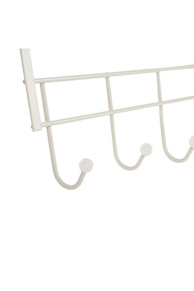 MATMEL Eko 6-Piece Door Back Hanger - White