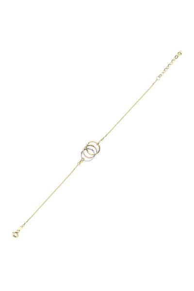 Koçak 14 Ayar Renkli Halka Altın Bileklik