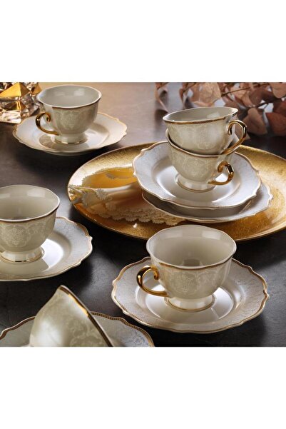 Massimo Dora 6 Kişilik Çay Fincan Takımı