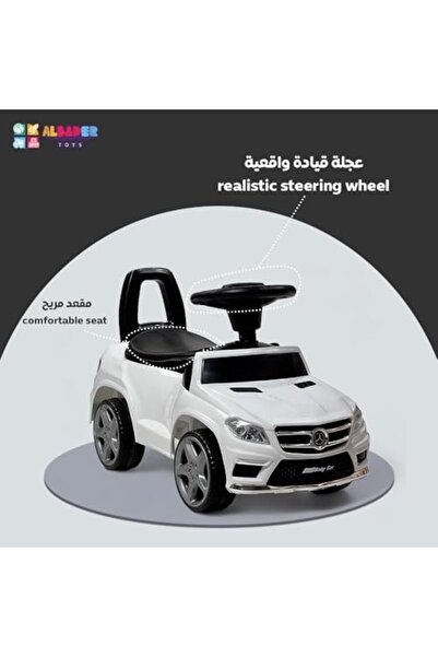 ALBADER Kids Ride on Car - Ride on Car with Music & Lights, Kids Ride on Push Car Mercedes Model