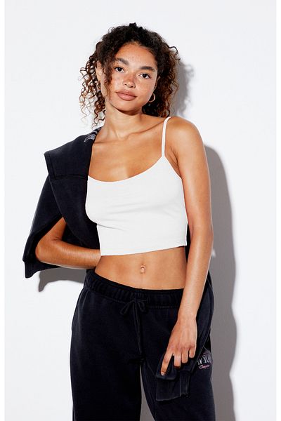 ÖZGESTORE Women's Rope Strap Crop Top