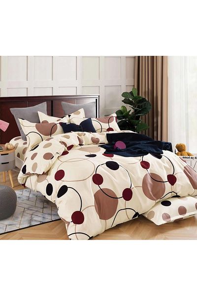 CHIRASO CHIRASO Finet Bedding Set, 6 Pieces, 2 Persons, Sheet 245x250, Quilt 200x230, 4 Pillowcases, Print