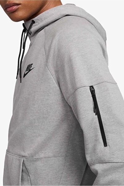 Nike Men's Tech Fleece Full-Zip Gray Sport Sweatshirt