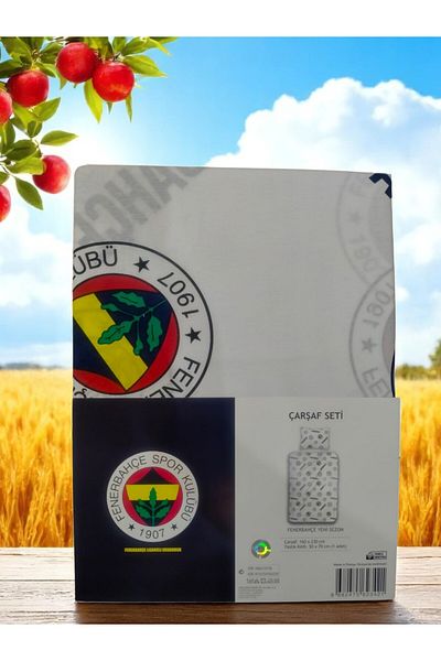 Fenerbahçe New Season Licensed Single Sheet Set with Bandroll