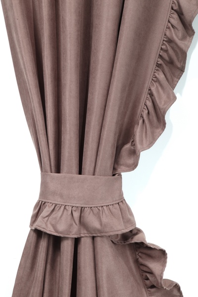 cotton maison Διπλό Πτερύγιο Πολυ Κουρτίνα - Κάθετα βολάν