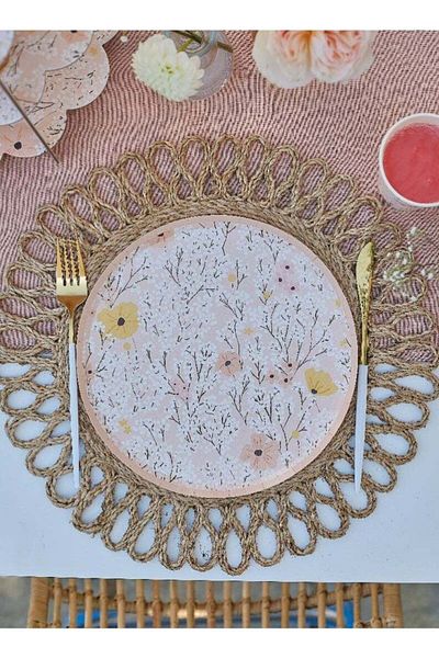 Ginger Ray Printed Paper Plate - Decorative Party Tableware