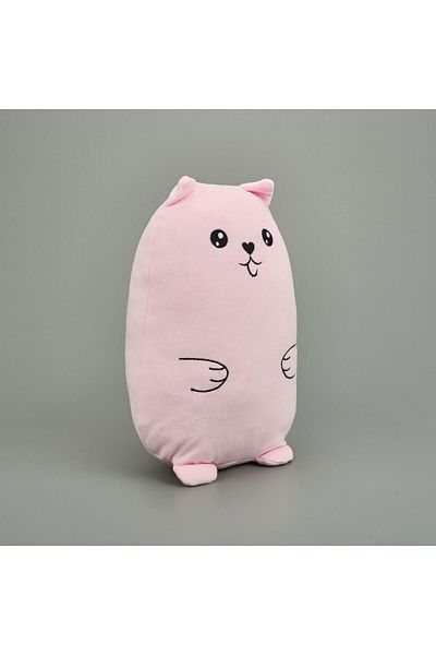 MATMEL Cat Figured Pillow - Powder - 30X33 cm