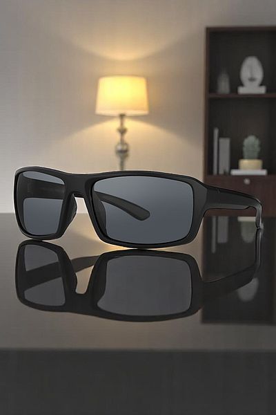 Daniel Klein 100% Polarized Uv400 Protection Black Color Original Rectangle Men's Sunglasses Dkg6274C2