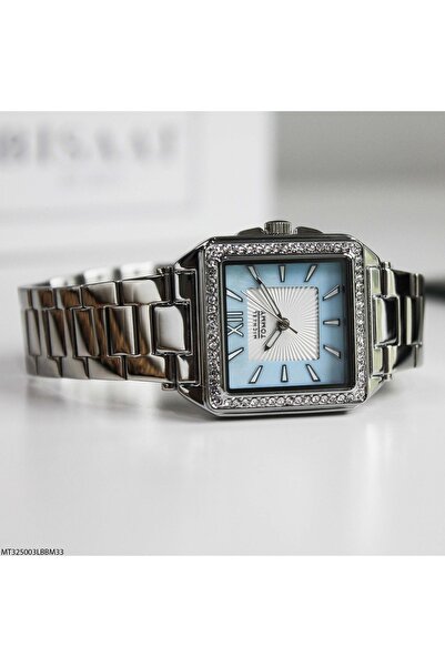 MICHAEL TOMMY Mt325003Lbbm33 Women Wrist Watch with Steel Band