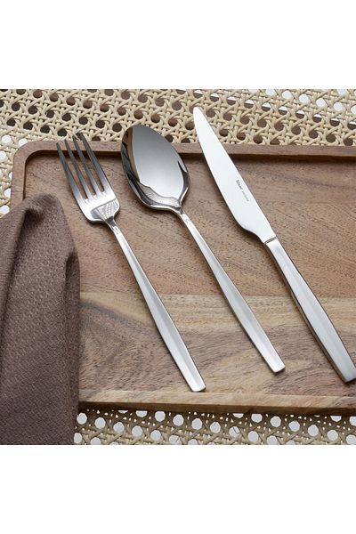 MATMEL Didim 24 Piece Fork Spoon Knife Set - Inox