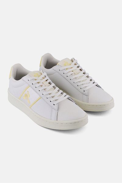 Le Coq Sportif Women Classic Soft Lace Up Casual Shoes, White